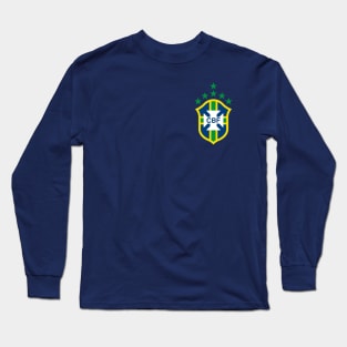 Brazil With Six Stars Long Sleeve T-Shirt